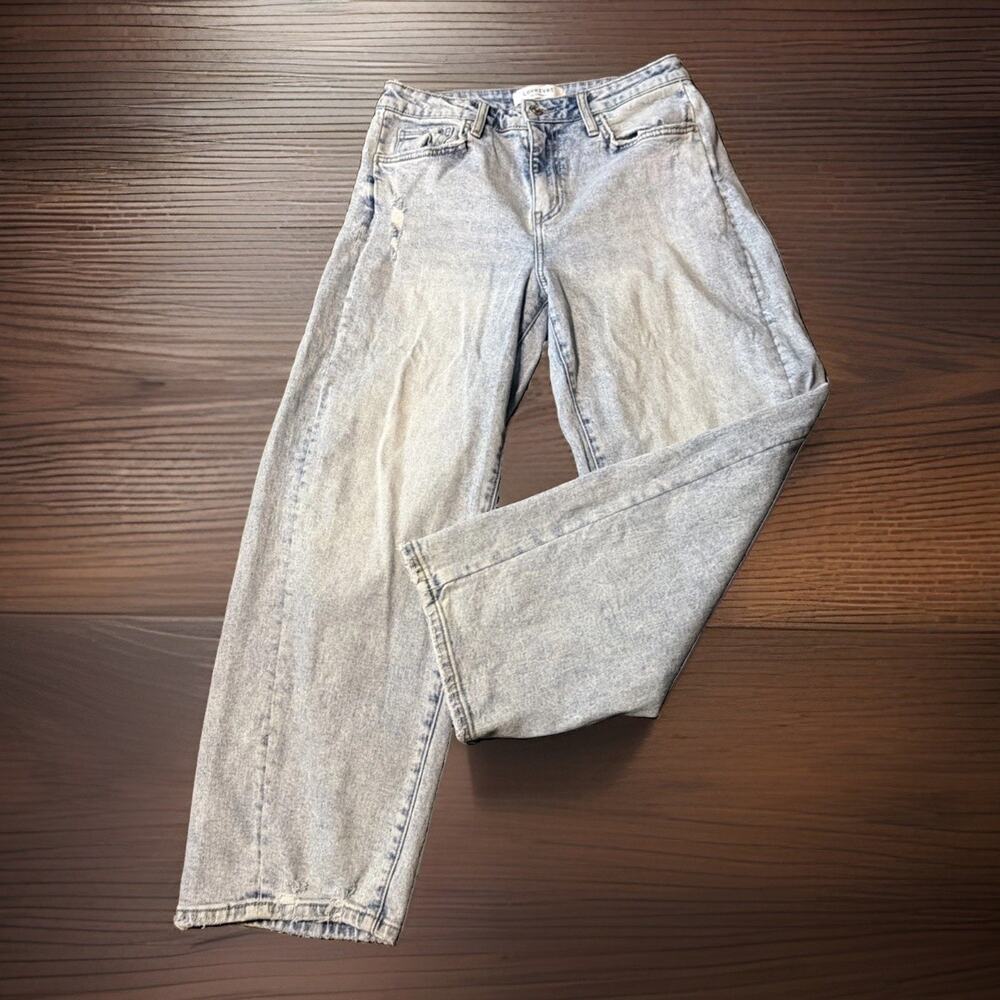 Lovervet by Vervet Jeans Sz 28/7 90s Vintage Inspired Distressed Skater Worn In